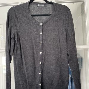 New York &Company charcoal gray cardigan